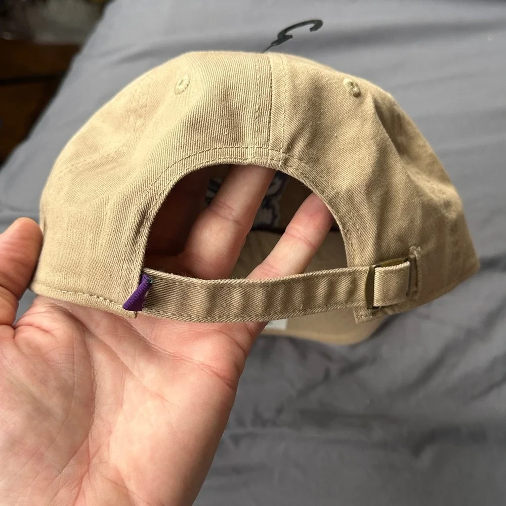 NBA Charlotte Hornets Fan Favorite Khaki Tan Adjustable Dad Hat OSFA NEW